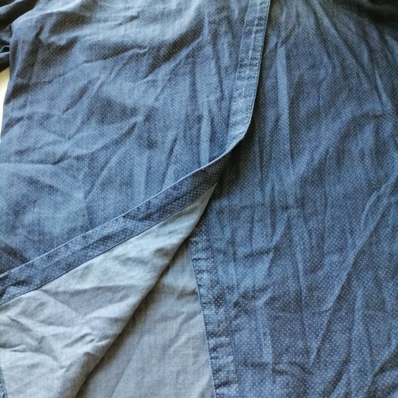 Anthropologie Pilcro And The Letter Press Womens Blue Button Up Shirt Size XS - Picture 8 of 8